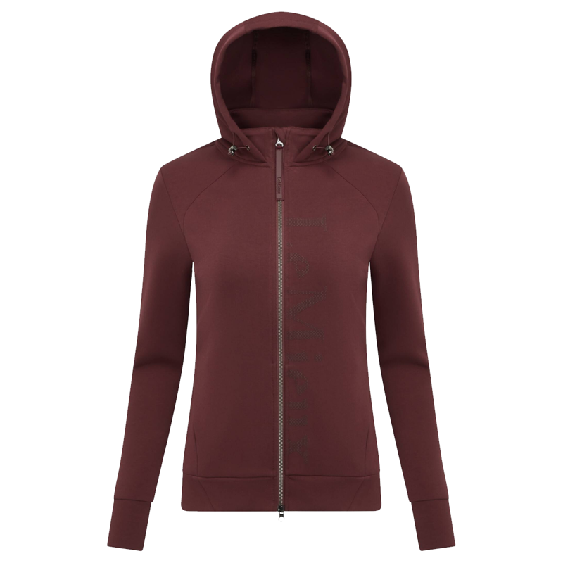LeMieux Elite Zip Through Hoodie - Burgundy-1